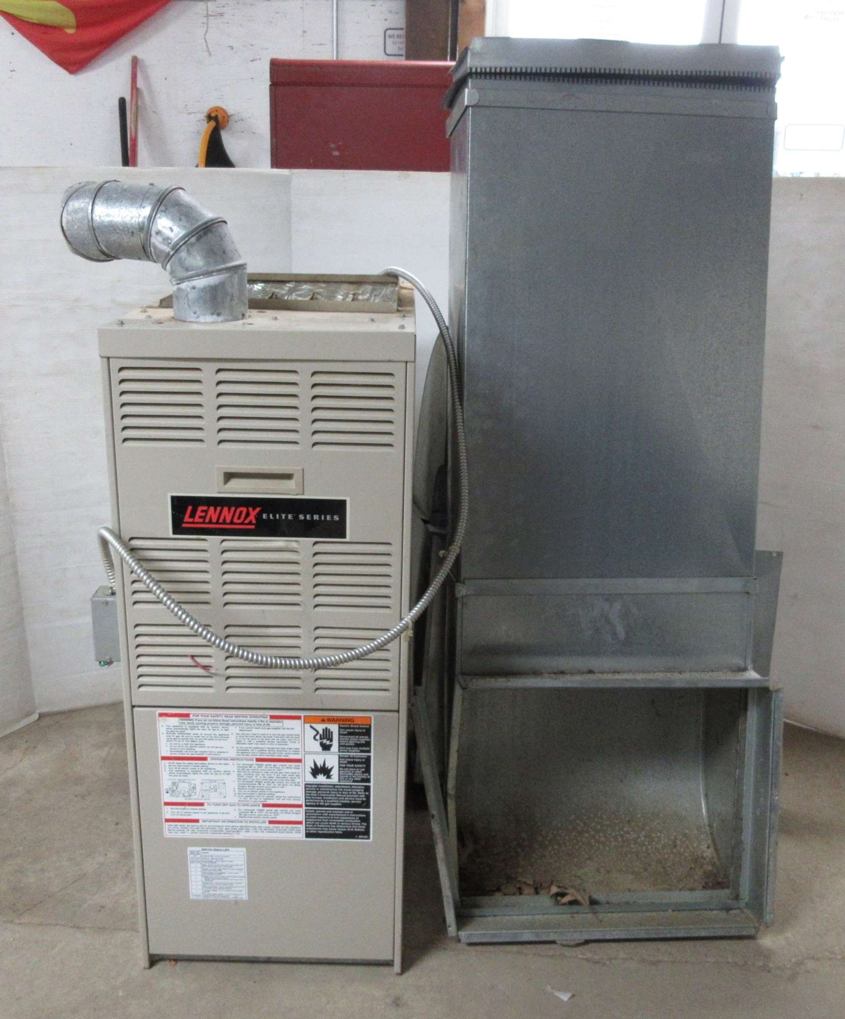 Albrecht Auctions | Lennox Elite Series Furnace, 75000 BTU, Has Cold