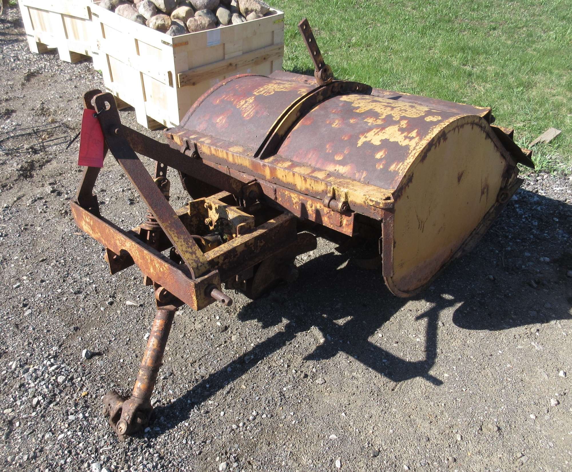 Albrecht Auctions Extra Heavy Duty Rototiller, 40" Path, ThreePoint