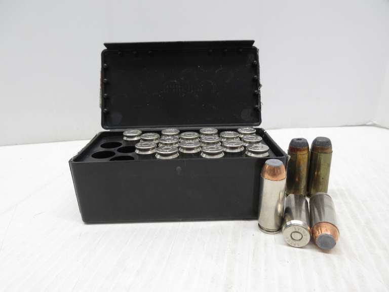 .50 Mag. Express Ammo, 350-Grain JSP Center Fire, Includes: (19) in Box and (2) Loose