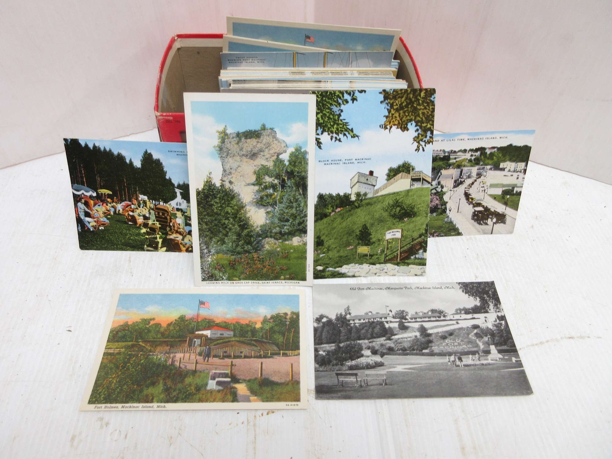 Albrecht Auctions Approx. (300) Older Mackinac Island on Northern
