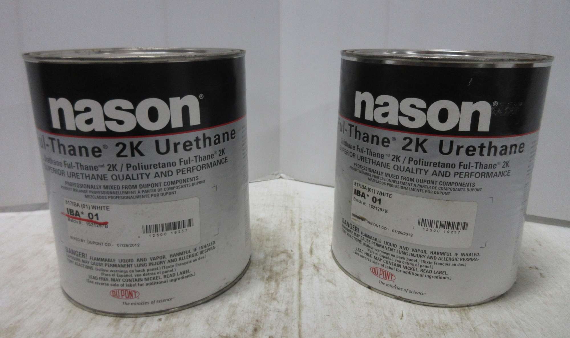 Albrecht Auctions (2) Gallons of Nason FulThane 2K Urethane, 1BA01