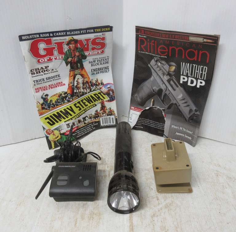 Magazines, Flashlights, and More