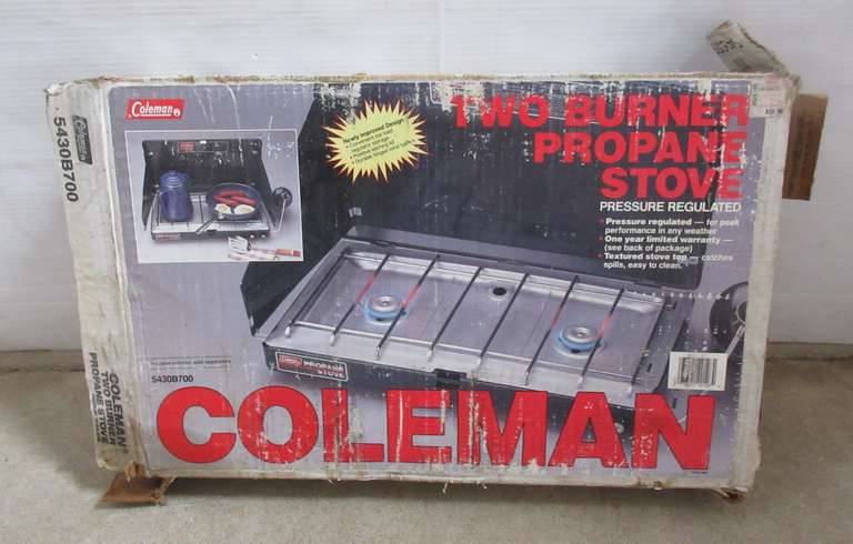 Coleman Two-Burner Camp Stove No. 5430B700