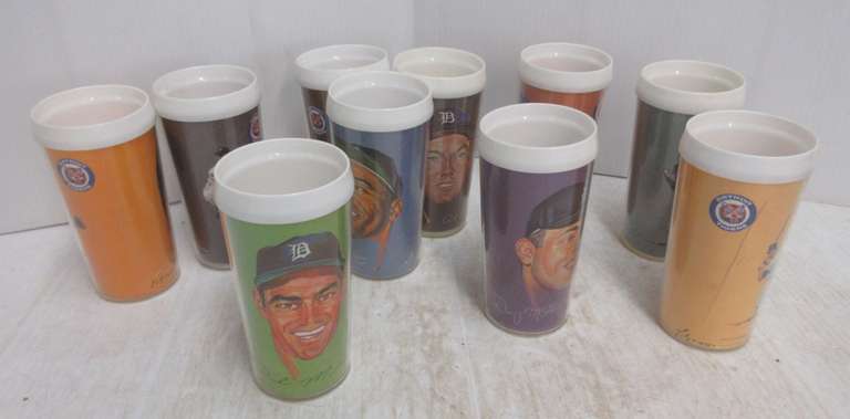 1966 Volpe Detroit Tiger Tumblers