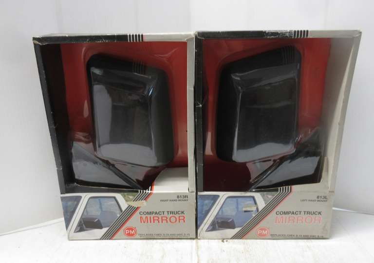 Pair of Compact Truck Mirrors