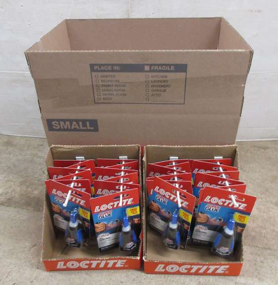 (4) Cases of Loctite Brand Super Glue Ultra Gel Control, 18 oz., Each Case Contains 12 Units, Total of 48 Units