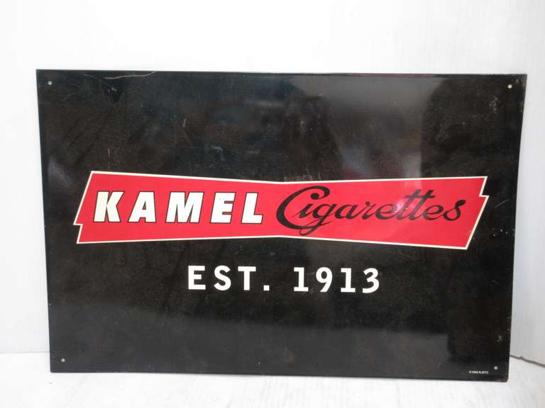 1998 Kamel Cigarettes Tin Sign