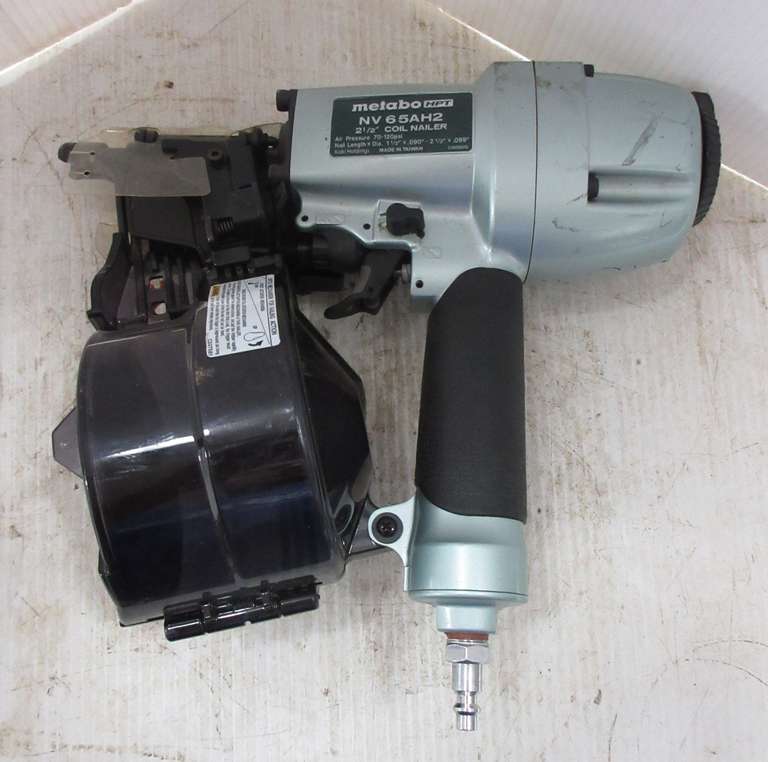 Metabo 2 1/2" Coil Nailer, Model NV65AH2