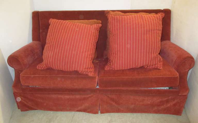 Red Sleeper Sofa