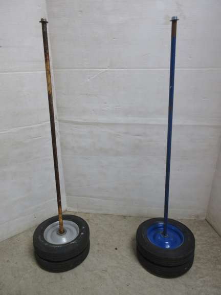 (2) Sets of Wheels with Axle