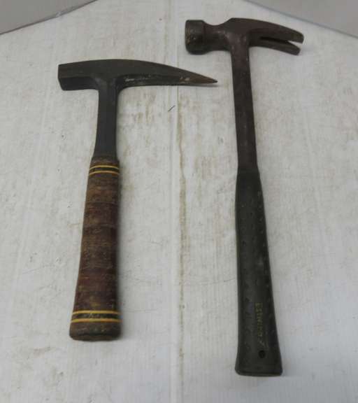 (2) Estwing Tools: Hammer and Pick