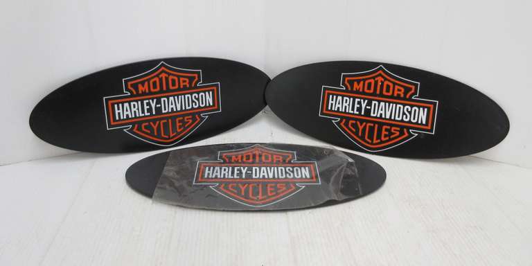 (3) Harley Plaques