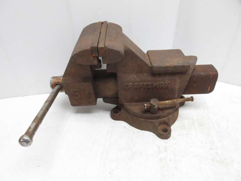 Craftsman 5 1/2" Bench Vise, Made in the USA