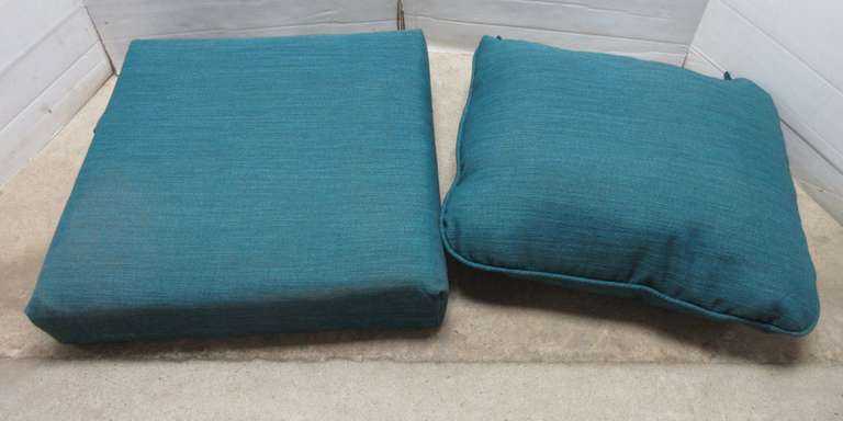 Patio Chair Cushions, Teal In Color