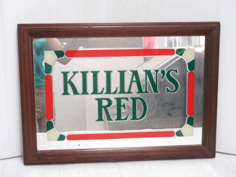 Killians Red Beer Mirror Sign