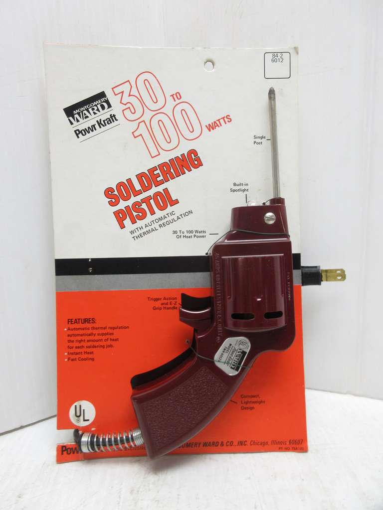 Old Montgomery Ward Pistol Shape Soldering Gun