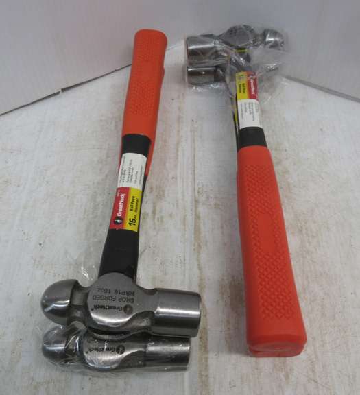 (4) Great Neck 16 oz. Ball Peen Hammers