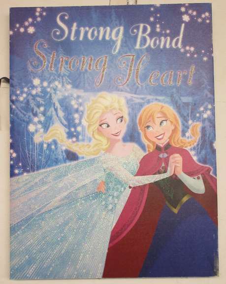 Picture of Elsa and Anna from Frozen on Canvas