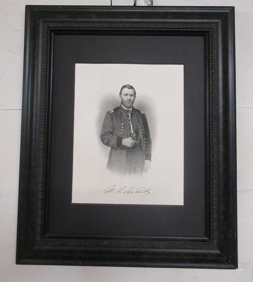 1880's Antique Engraving of Ulysses S. Grant