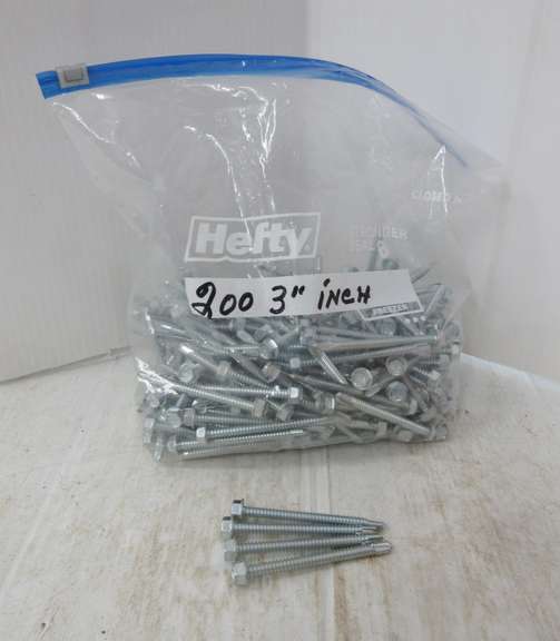 3" Hex Head Deck Screws