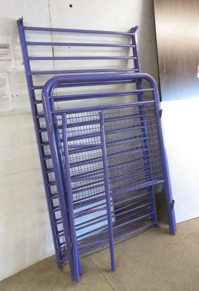 Metal Bunk Bed with Ladder