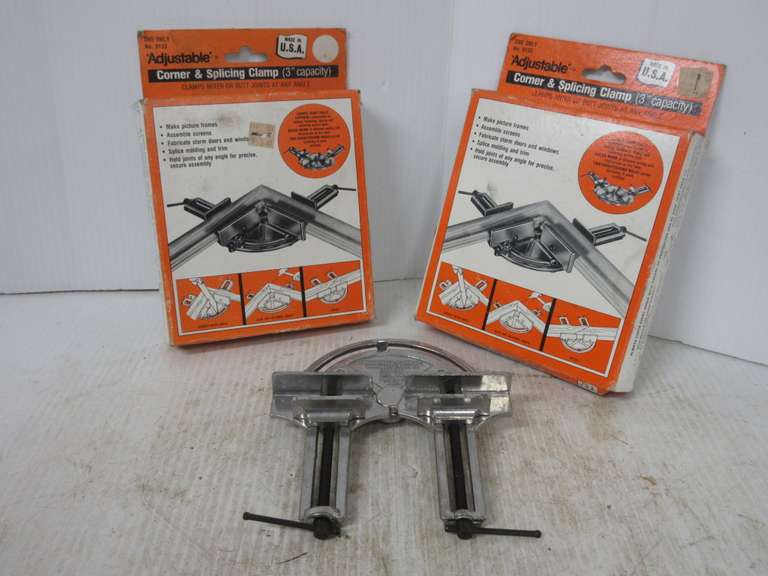 (2) 3" Corner Clamps for Woodworking
