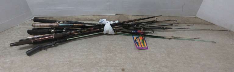 Collection of Fishing Rods