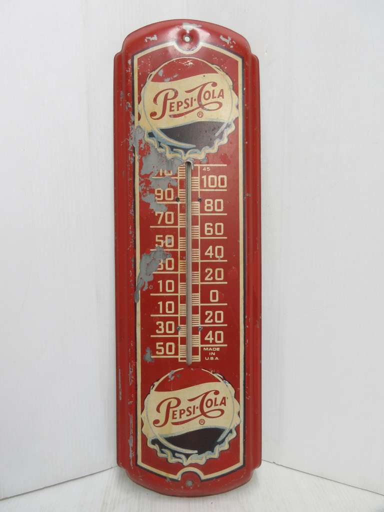 Old Pepsi-Cola Thermometer