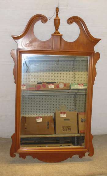 Wooden Vanity Mirror