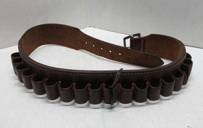 Older Hunter Brand Leather Shotgun Shell Hunting Belt