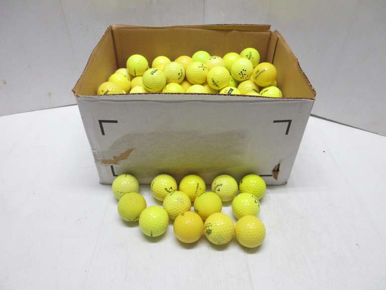 (150) Yellow Golf Balls