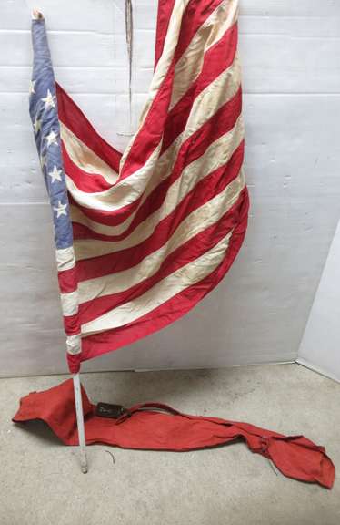 Older Flag and Case