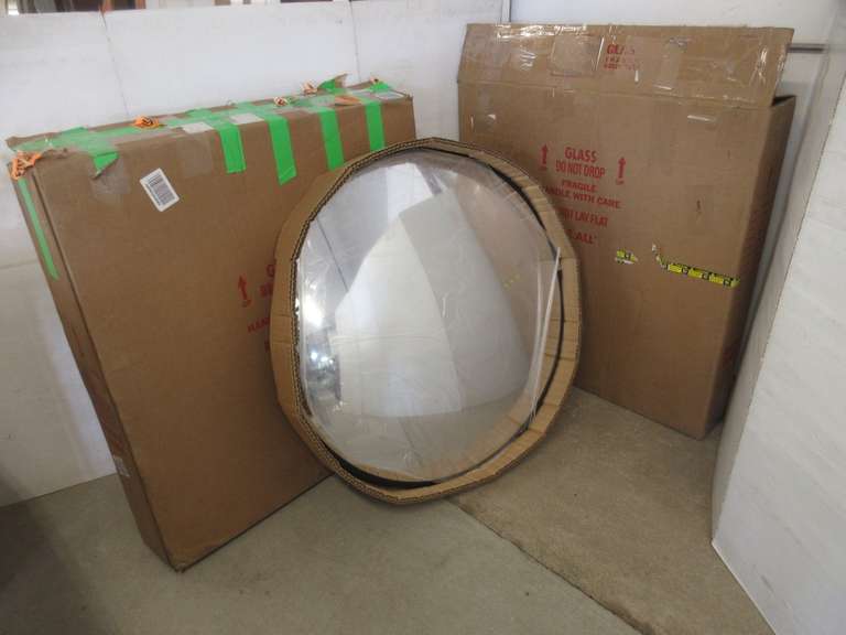 Heavy Duty Outdoor/Indoor Convex Security Mirror, Comes with Mounting Hardware