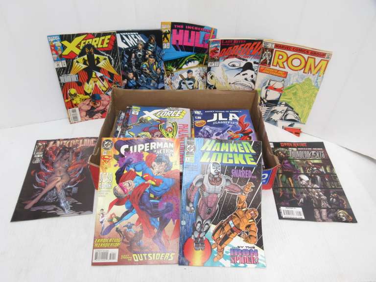 (60) Comic Books, Appears to be 1990's to Early 2000's, Includes: Various DC, Marvel and More