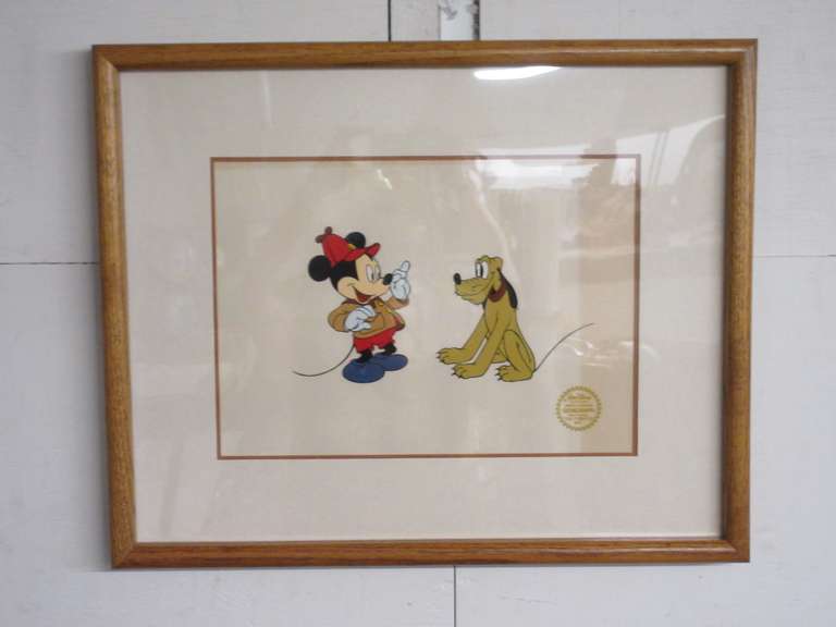 Disney Serigraph from the Original "The Pointer"