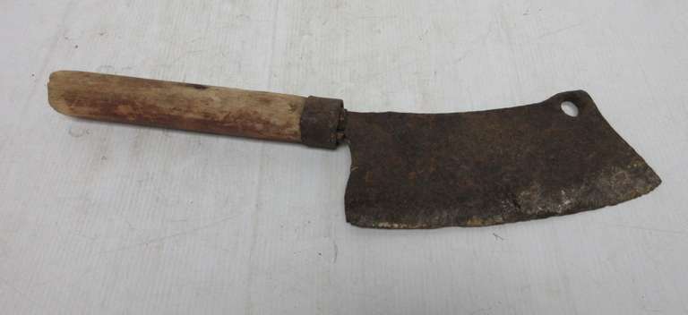 Antique Meat Cleaver