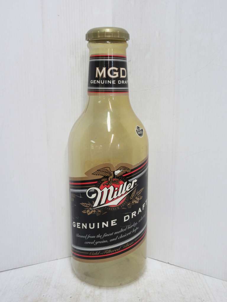 Large Miller Genuine Draft Beer Plastic Bank