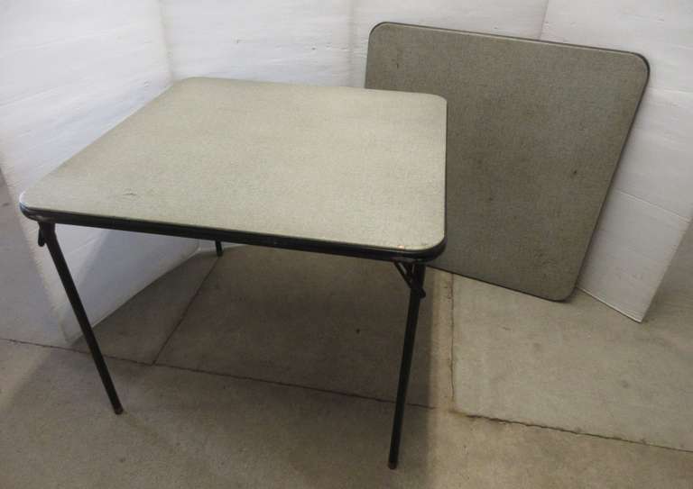 Pair of Folding Card Tables