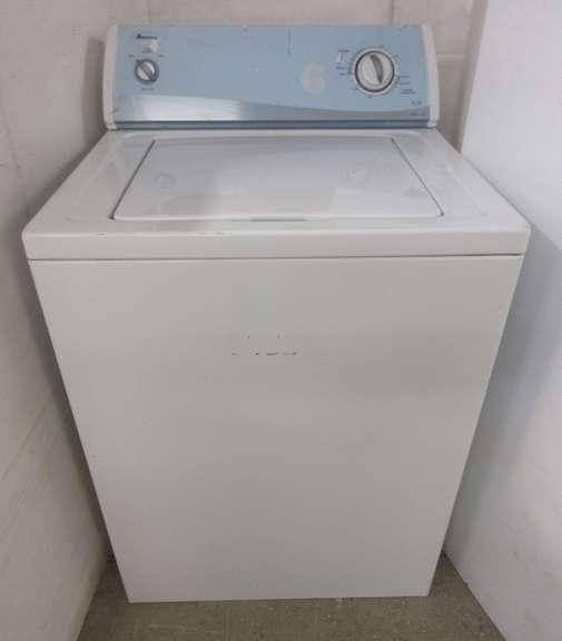 Amana Heavy Duty Washing Machine, Hoses Inside Machine