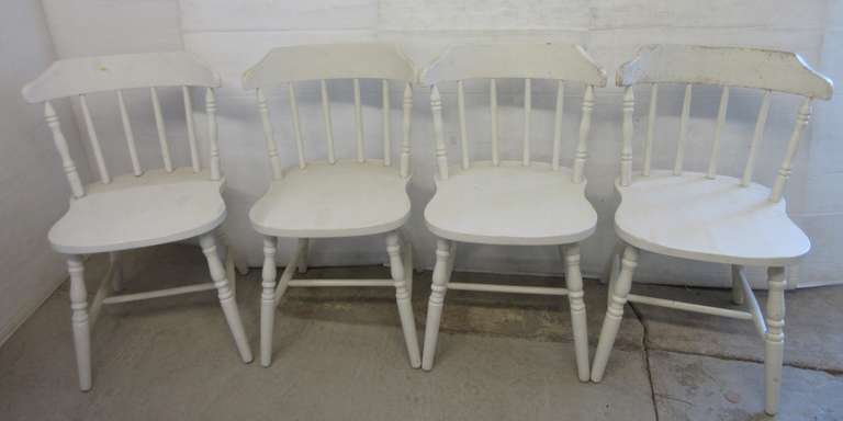 (4) Matching Wood Chairs