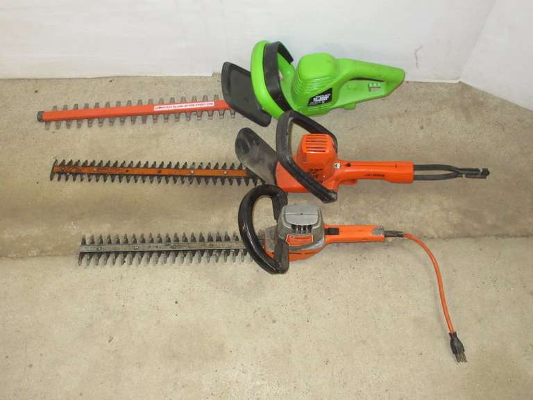 (3) Electric Hedge Trimmers