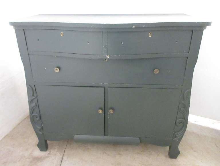 Tiger Oak Under Paint Buffet