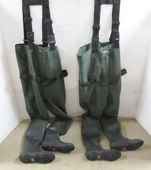 (2) Pairs of Waders, Size 10