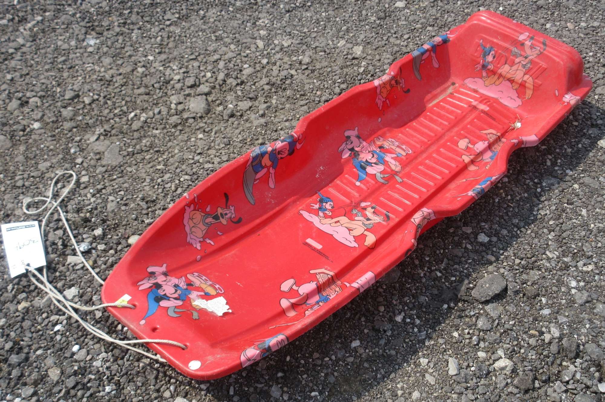 Albrecht Auctions 1994 L. Buddy Mickey Mouse Sled
