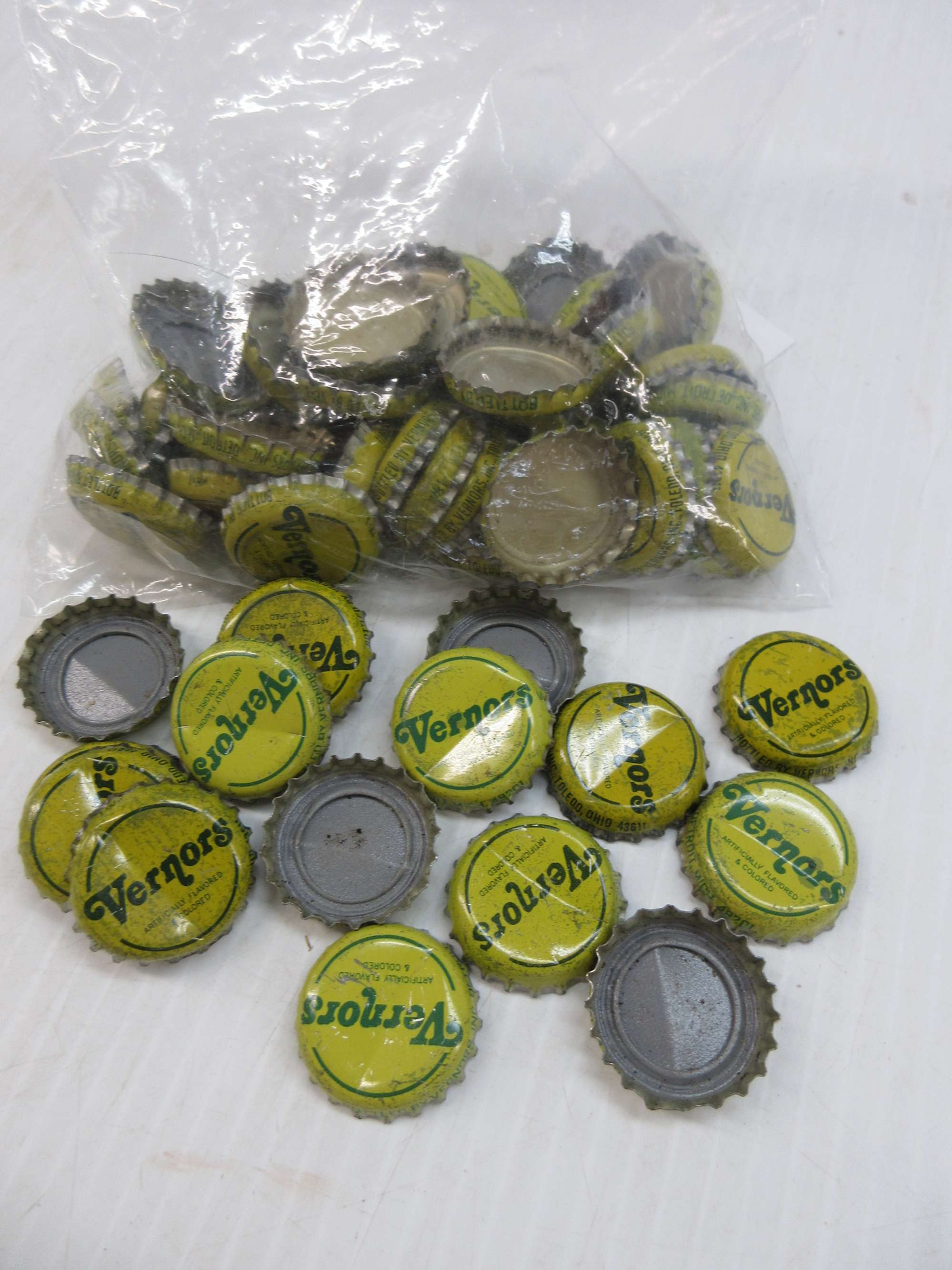 Albrecht Auctions | (60) Vernors Pop Bottle Crown Caps