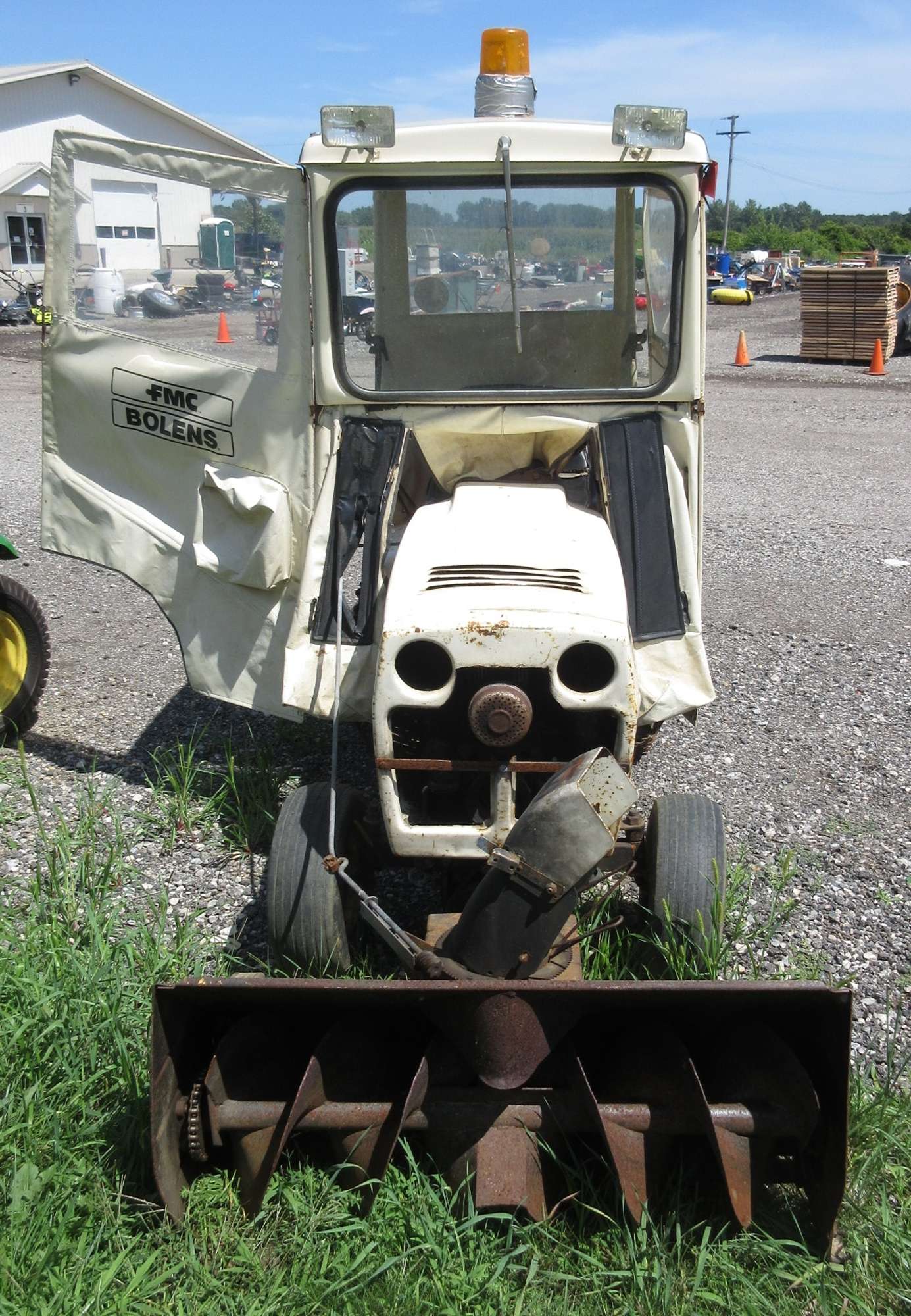 Albrecht Auctions Bolens Tractor with Rear Wheel Weights, Chains